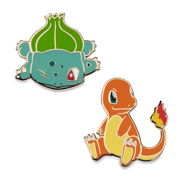 Brand-new pins featuring partner Pokémon from Kanto, Johto and Paldea available now at the Pokémon Center, even more Pokémon pins are on the way