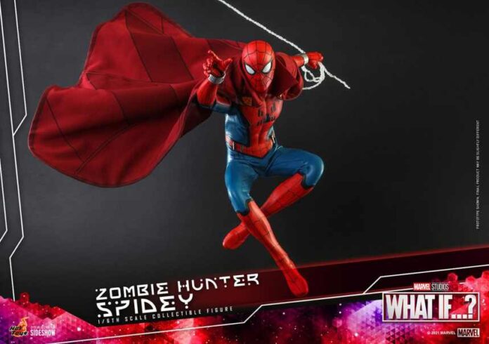 Cast a spell with Hot Toys’ Zombie Hunter Spidey 1/6 Scale Figure