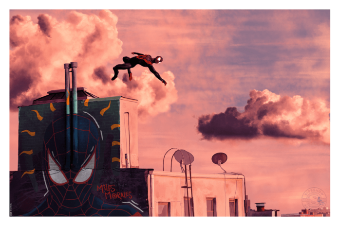 Don’t miss this Spider-Man: Miles Morales Fine Art Print by Royalston