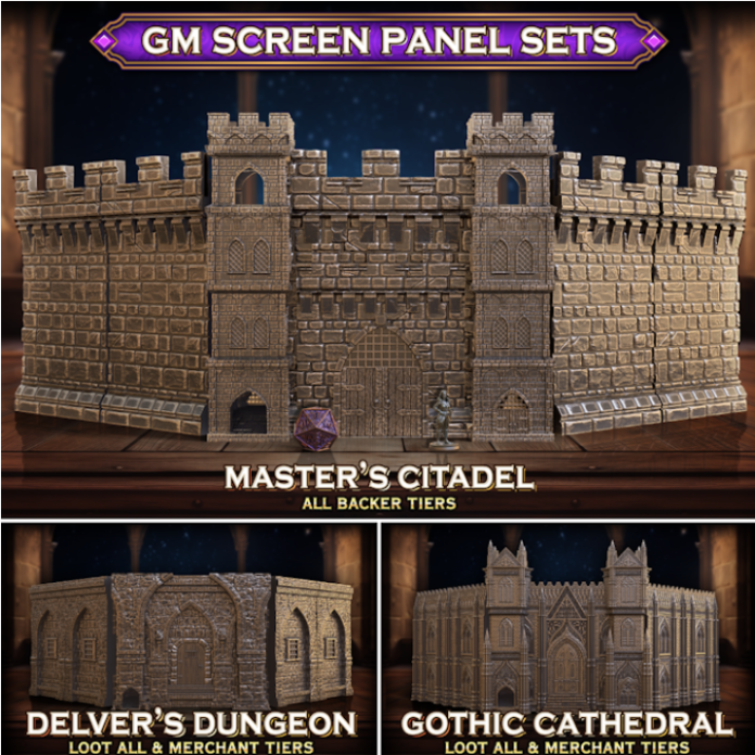 FatesEnd GM Screen 2.0 Now on Kickstarter: A 3D-Printed Innovation for Tabletop Gamers