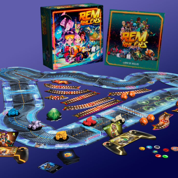 REM Racers: The Ultimate Racing Board Game from Corvus Belli Speeds onto Shelves