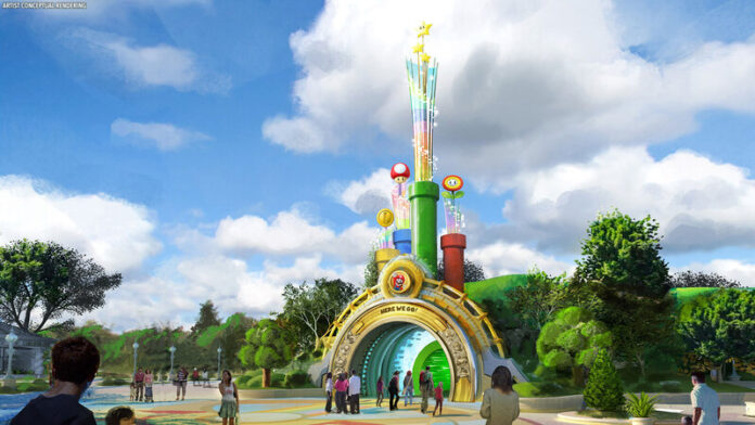 SUPER NINTENDO WORLD, one of the five immersive worlds is opening at the all-new Universal Epic Universe theme park at Universal Orlando Resort in 2025