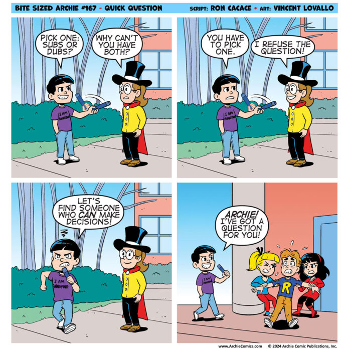 Bite Sized Archie #167 – Quick Question