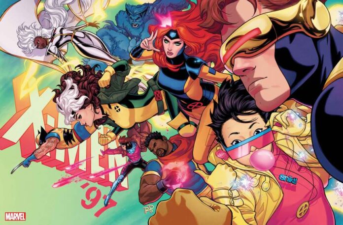 Celebrate the 90s X-Men with Russell Dauterman’s X-Men ’97 Wraparound Cover!