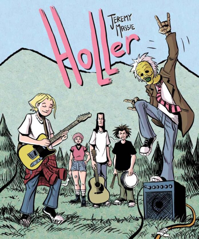 Exclusive: Holler, the grunge inspired graphic novel from Jeremy Massie is collected by Dark Horse!