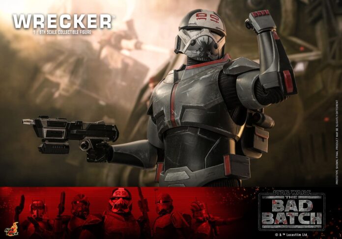 Get ready for the final season of The Bad Batch with Hot Toys’ Wrecker figure