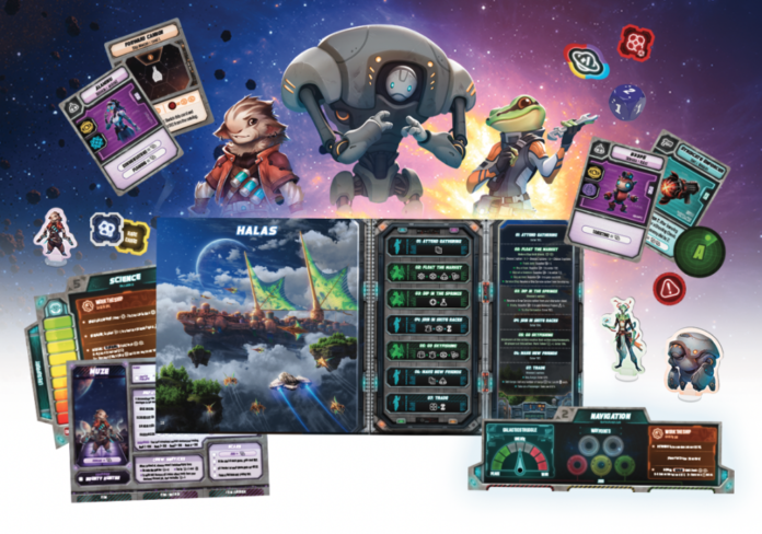 Plaid Hat Games Embarks on a Cosmic Adventure with “Wandering Galaxy: A Crossroads Game” on Kickstarter