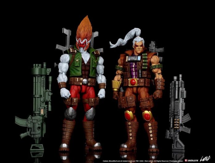 Rob Liefeld and LooseCollector team for Extrme Action Figures