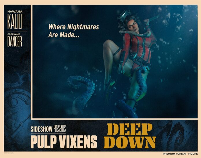 Venture into the deep with Sideshow’s new Pulp Vixens Statue