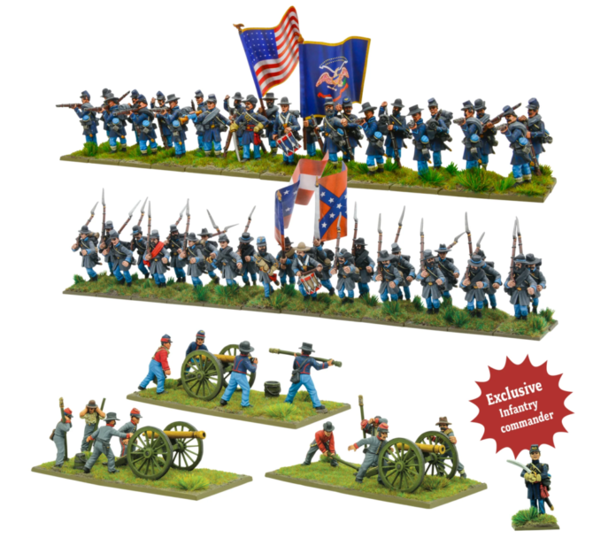 Warlord Games Announces the Return of Forgotten & Glorious American Civil War Miniatures