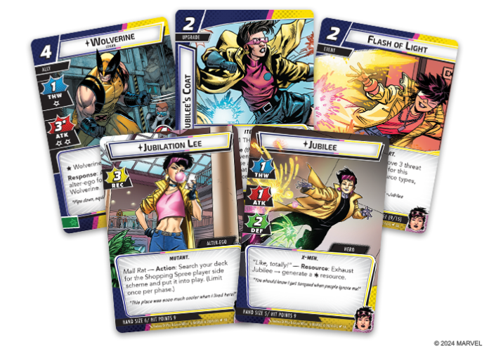 Fantasy Flight Games Announces Jubilee Hero Pack for Marvel Champions: The Card Game