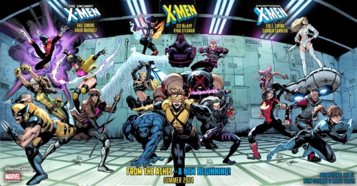 From the ashes, the future of the X-Men revealed