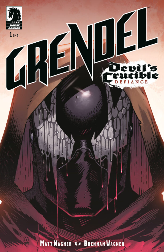 GRENDEL PRIME RETURNS TO EARTH IN GRENDEL: DEVILS CRUCIBLEDEFIANCE