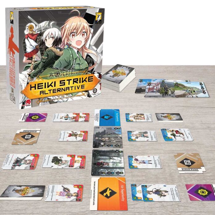 Introducing “Heiki Strike Alternative”: A New Tactical Card Game Fusion of WW2 and Anime