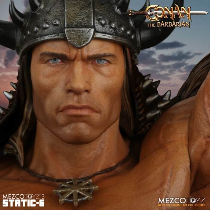 Mezco reveals the Static Six Conan the Barbarian Statue