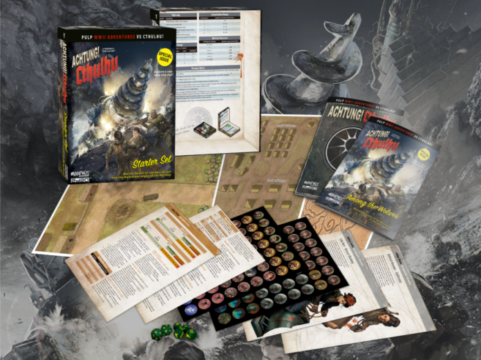 Modiphius Announces Pre-Order for Achtung! Cthulhu Starter Set, Shipping Begins in April