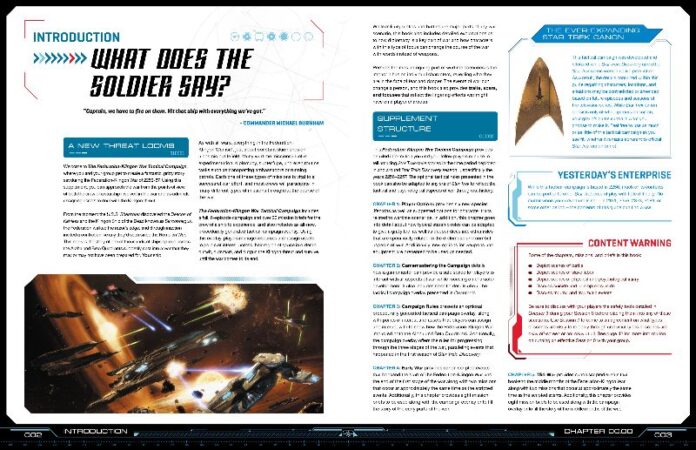 Modiphius Entertainment Releases “The Federation-Klingon War Tactical Campaign” for Star Trek Adventures