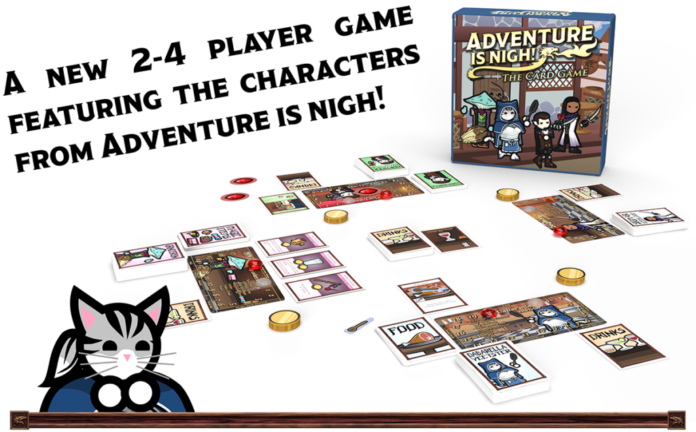 New Card Game Based on Adventure Is Nigh YouTube Series Launches on Kickstarter