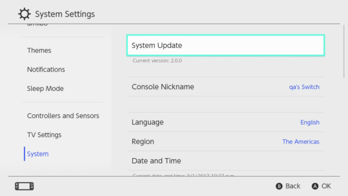 New Nintendo Switch system update version 18.0.0 now live to add “15 Minutes” as an option for “Auto-sleep when playing on TV” in Sleep Mode Settings and more, full patch notes revealed