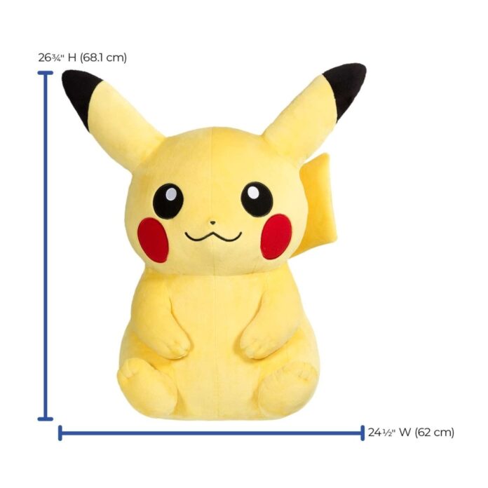 New Pikachu Poké Plush priced at $199.99 now available for preorder at the official Pokémon Center