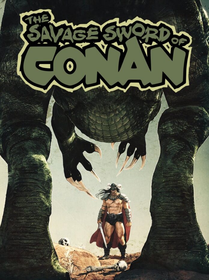 Savage Sword of Conan #1 revives the classic newsprint series Savage Sword of Conan #1 revives the classic newsprint series