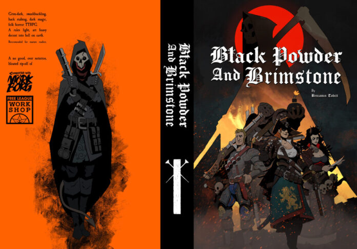 “Black Powder and Brimstone” RPG Announced by Free League Publishing and Benjamin Tobitt