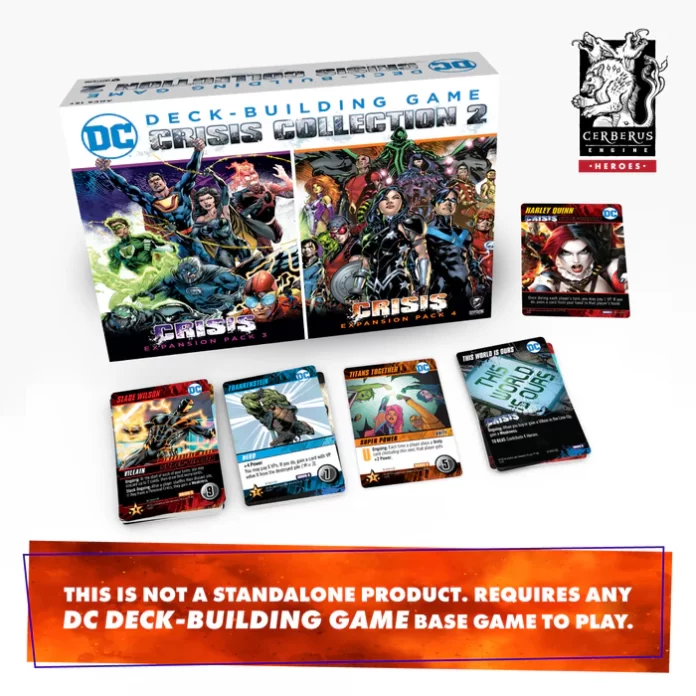 Cryptozoic Entertainment Opens Preorders for DC Deck-Building Game: Crisis Collection 2