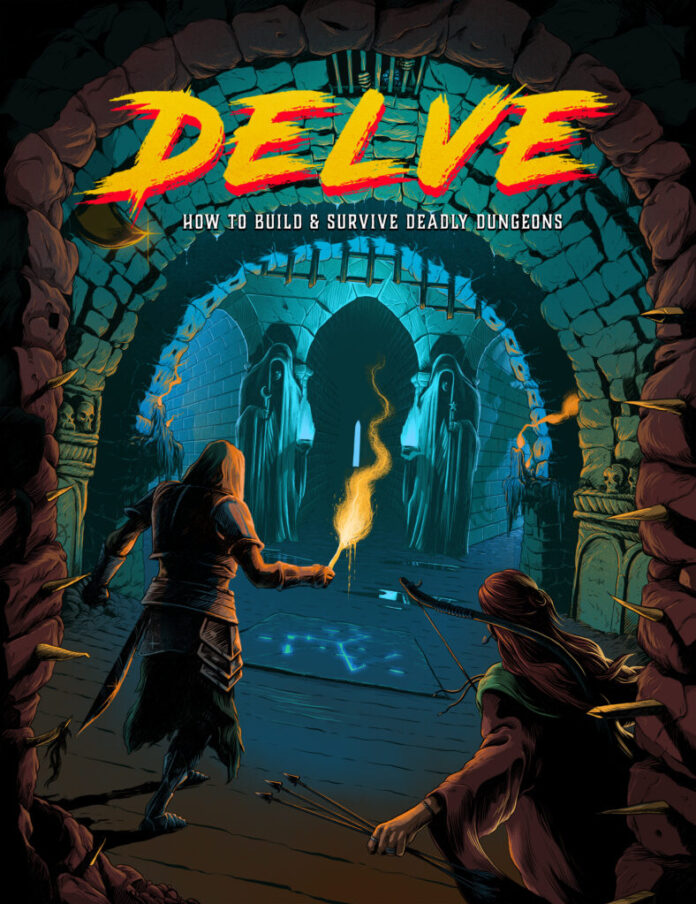 “DELVE” Kickstarter Campaign Surges Past Initial Goals, Offering Extensive Dungeon-Building Resources for TTRPG Players