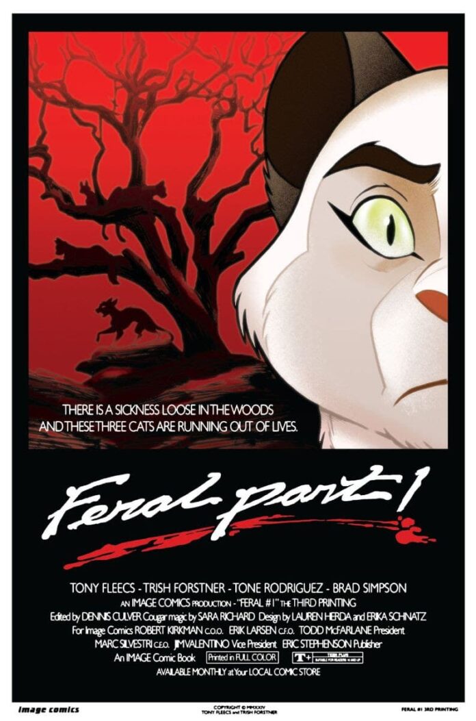 Feral #1 heads back for a third printing