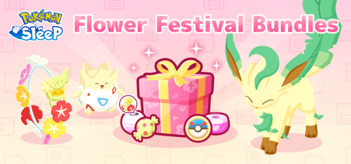 Flower Festival Bundles Vol. 1 with Incense and more in-game items will be available in Pokémon Sleep beginning April 22