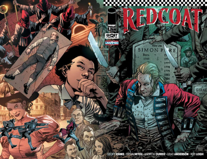 Ghost Machine’s Redcoat #2 sneak peek introduces… Albert Einstein?