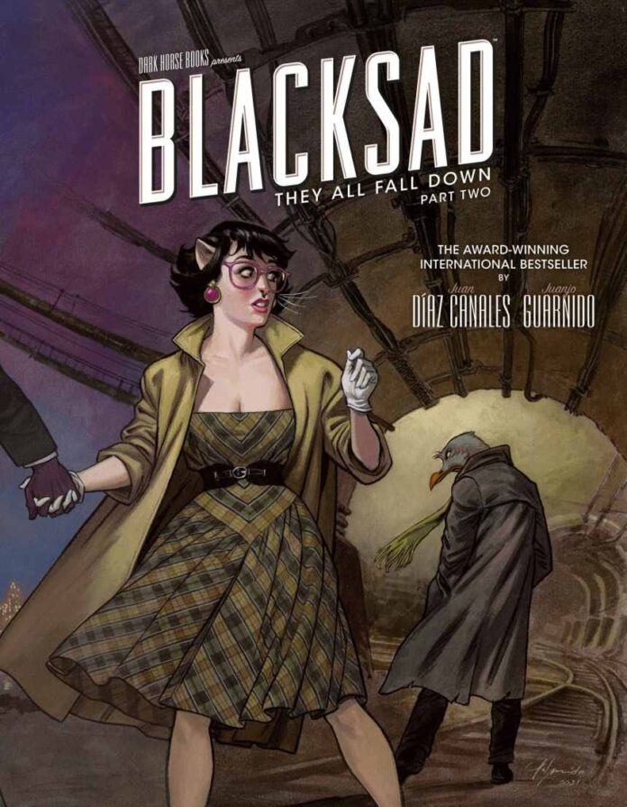 Juan Díaz Canales and Juanjo Guarnido return with Blacksad: They All Fall Down Part Two