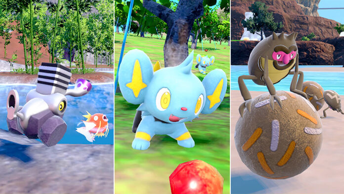 New Pokémon Scarlet and Violet Mass Outbreak event featuring Magikarp, Varoom, Shinx, Rellor and increased appearances of Shiny Pokémon now underway until May 6 at 23:59 UTC