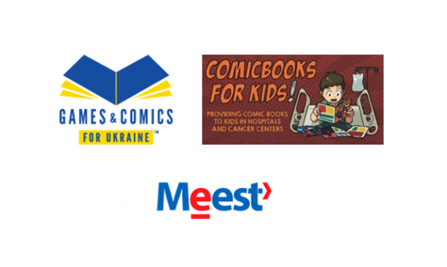 Organizations Team to Send Games and Comics to Ukraine Organizations Team to Send Games and Comics to Ukraine