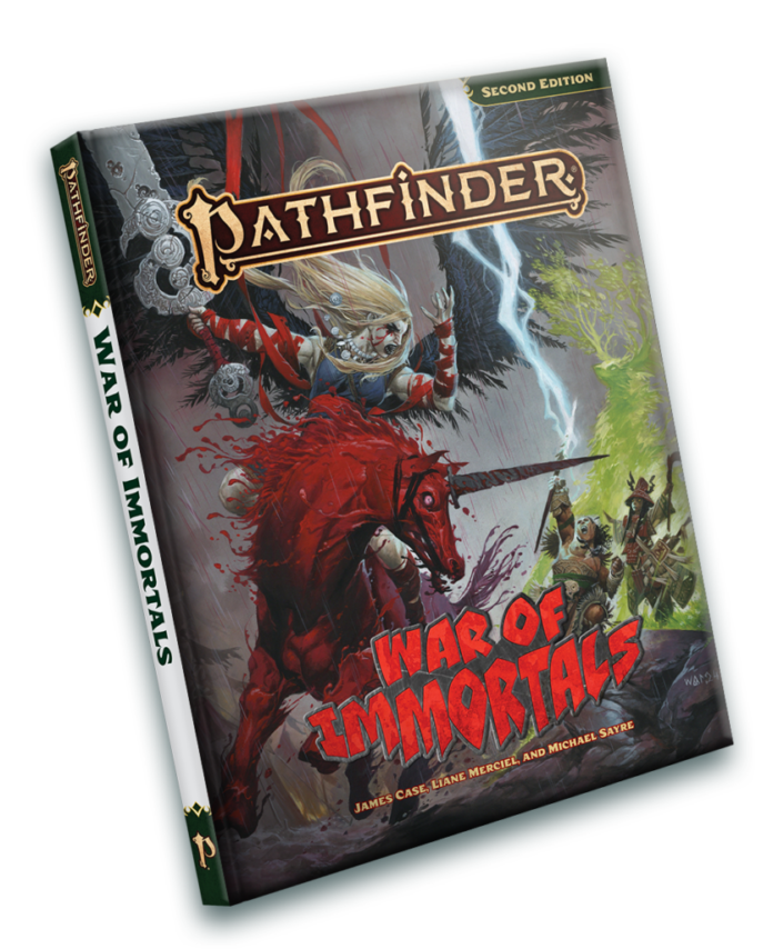 Paizo Announces “Pathfinder War of Immortals” Event with New Products and Storylines