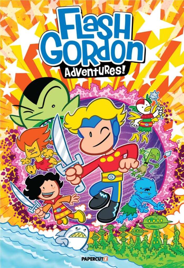 Papercutz announces Flash Gordon Adventures from  Art Baltazar and Franco Aureliani!