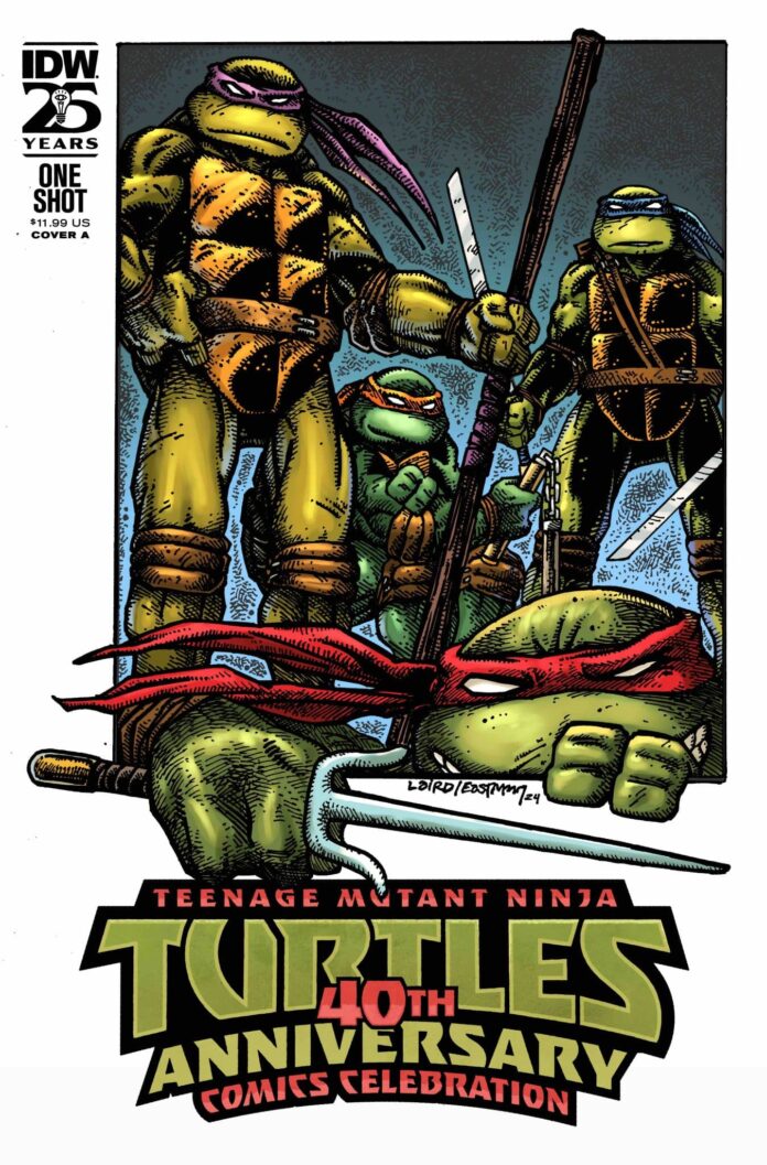 Teenage Mutant Ninja Turtles and IDW celebrate 40 years this July