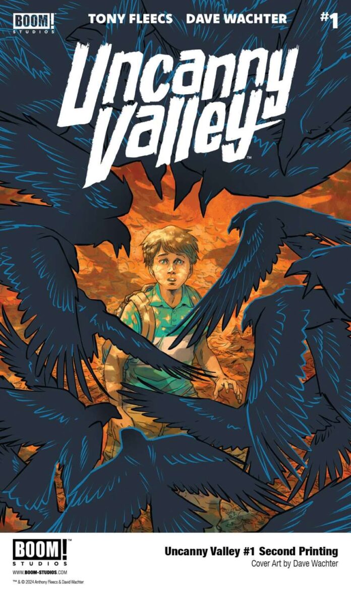 Uncanny Valley #1 sells out and returns with a second printing
