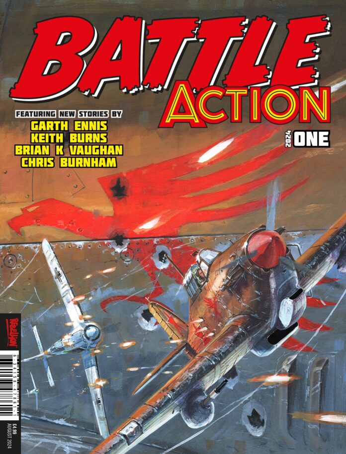 Garth Ennis and Brian K Vaughan bring back Battle Action this August!