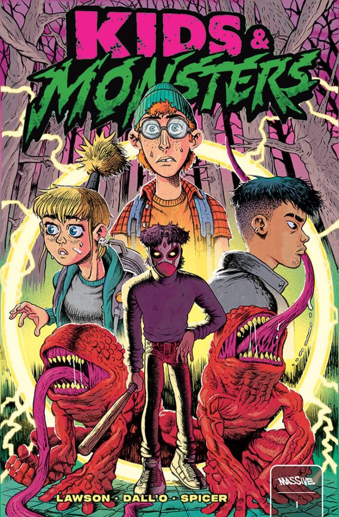 Kids & Monsters sees three kids sucked into an ancient war after finding monsters in their backpacks