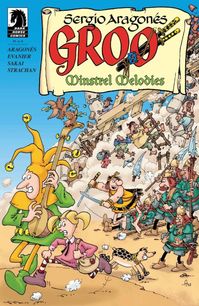 Listen to tales of Groo told by a traveling minstrel in Groo: Minstrel Melodies