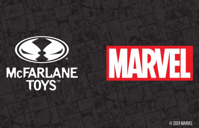 Marvel and McFarlane Toys team for posed figures