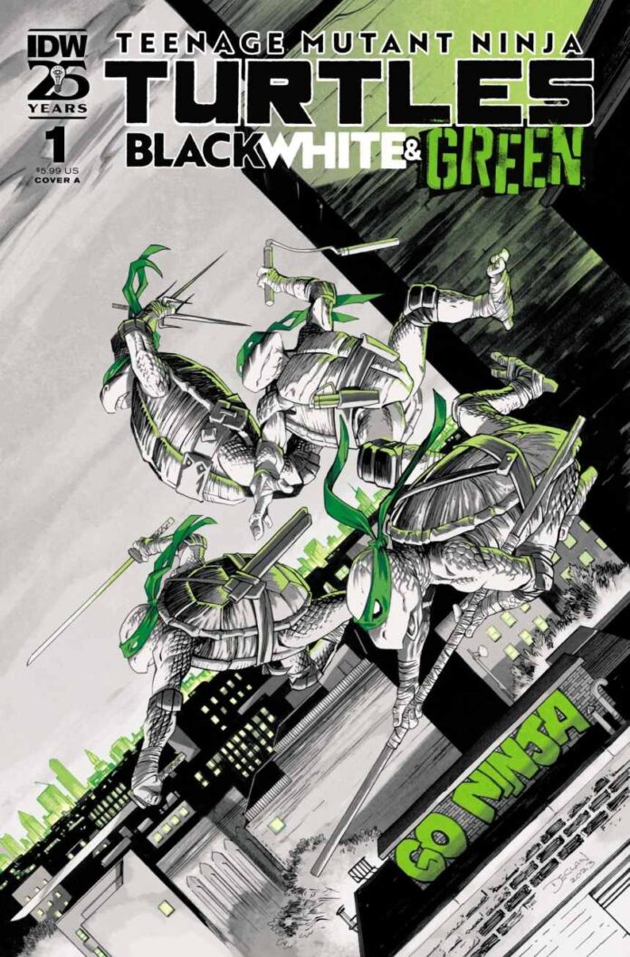 Preview: Teenage Mutant Ninja Turtles: Black White & Green #1