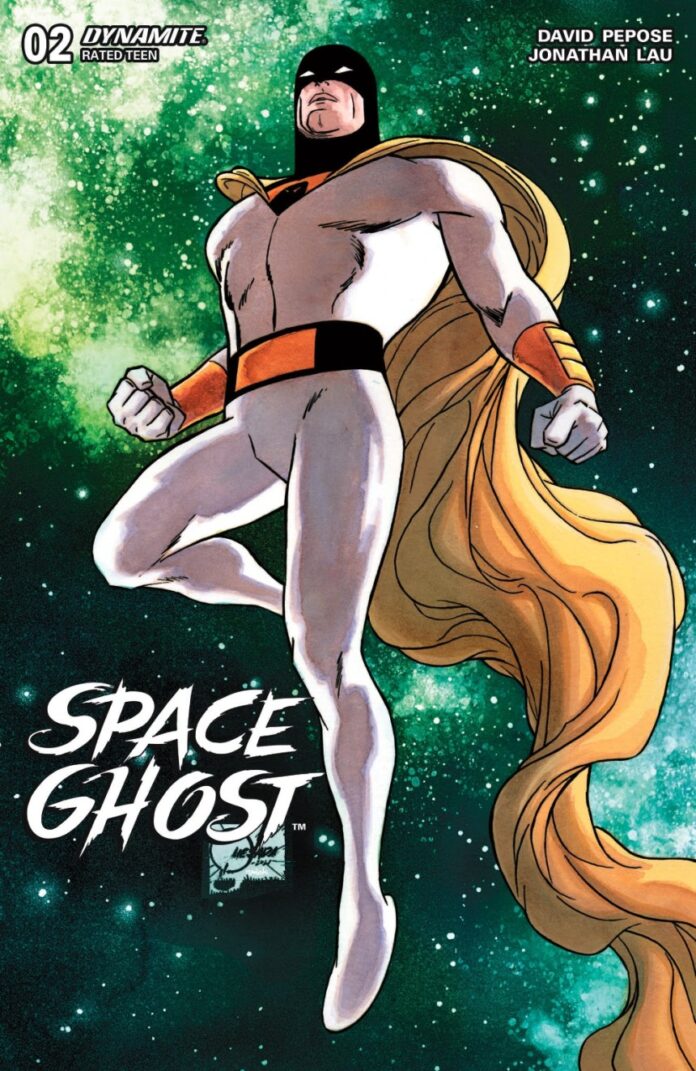 Space Ghost #2 gets a Joe Quesada cover!