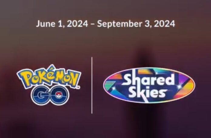 The next Season in Pokémon GO is officially called Shared Skies and will run from June 1 to September 3, 2024