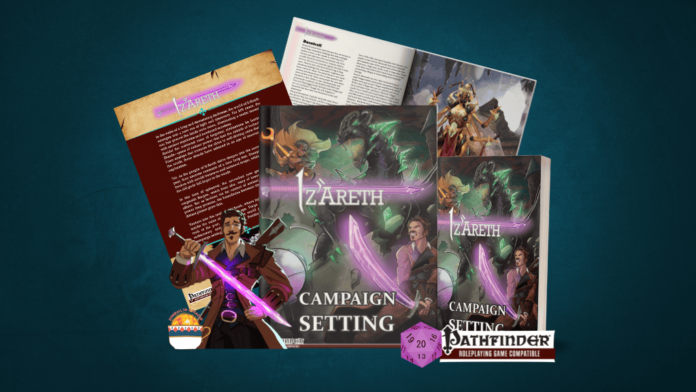 Final Days to Join the Kickstarter Campaign for “Iz’Areth,” a New Pathfinder Campaign Setting