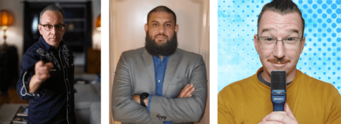 Image hires Pat O’Connell, José Meza, and Dan Coyle