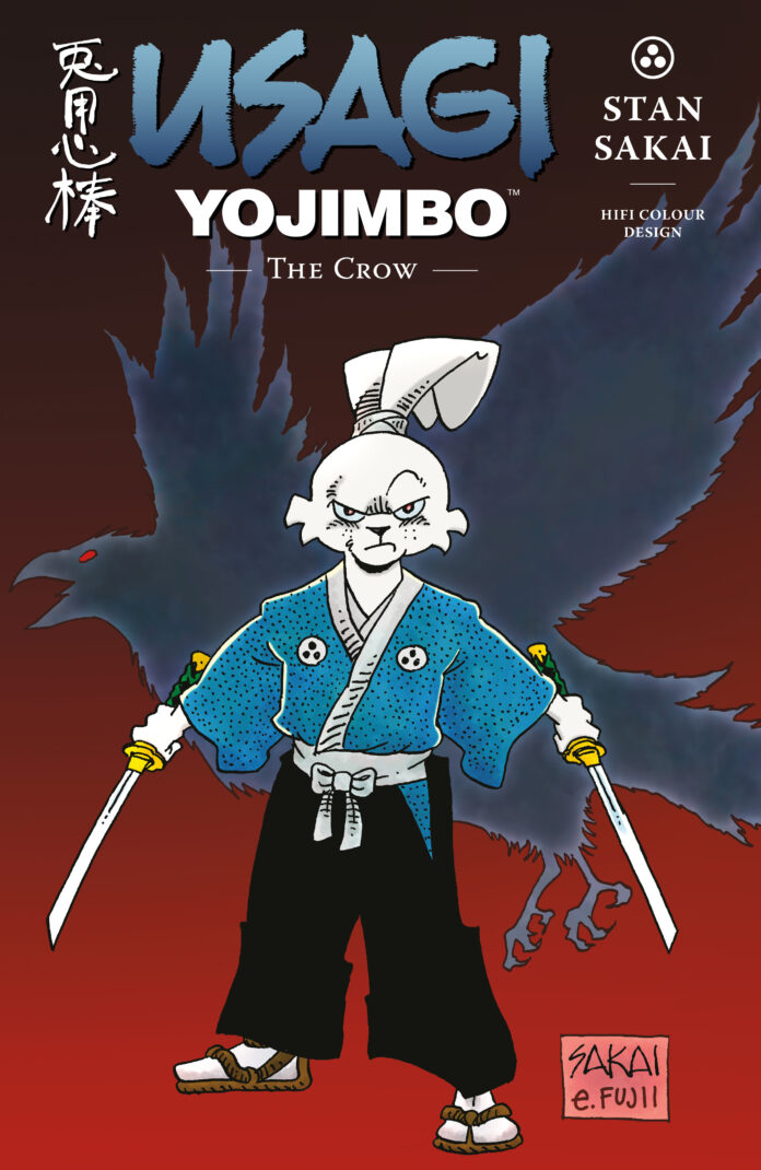 JOIN USAGI, YUKICHI, GEN, AND STRAY DOG IN USAGI YOJIMBO: THE CROW