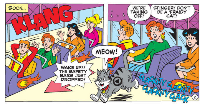 Meet Stinger the Cat in ARCHIE DIGEST #351!