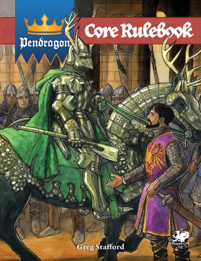 “Pendragon Core Rulebook and The Grey Knight” Released – A New Adventure in Arthurian Legend Awaits!